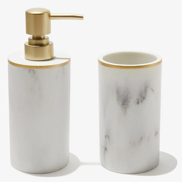Sunday Citizen Other - Sunday Citizen Bath Set (Soap Dispenser and Cup)